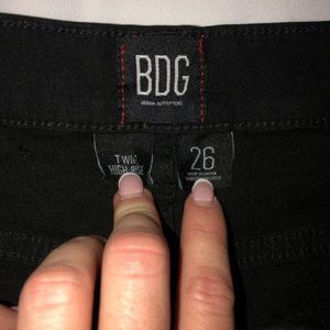 WOMENS BLACK SKINNY JEANS SIZE 26